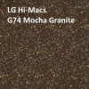LG Hi-Macs G74 Mocha Granite